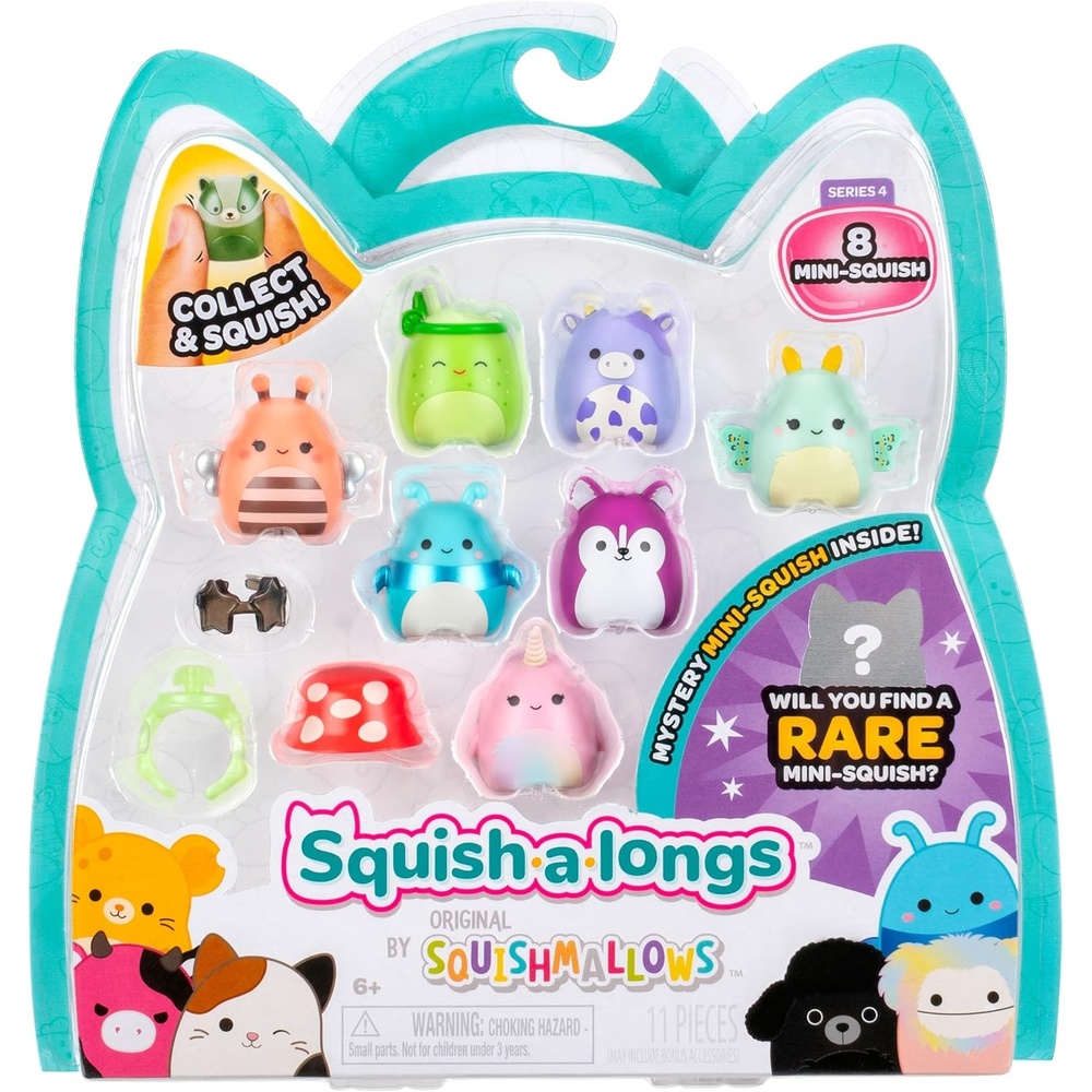 image:imageSquishalongs MiniSquish 8Pack Wave 4 Style 4Style 4 W4