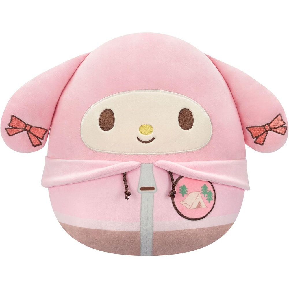 image:imageSquishmallows Original Sanrio 12in Cute Camping Kuromi Official Jazwares Plush MediumSizedMy Melody