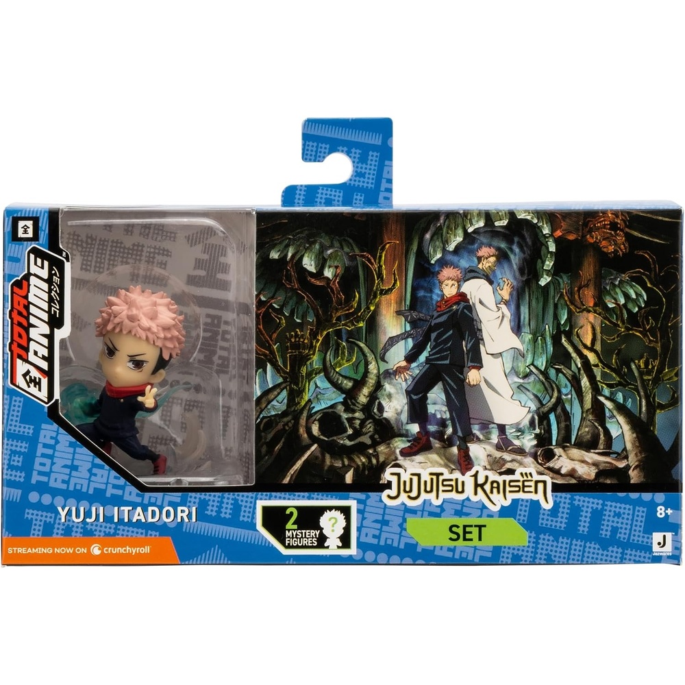 image:imageTotal Anime Jujutsu Kaisen 2Inch Scale Chibi 3Pack Three 2Inch Scale MiniFigures with Display Bases Volume 1Jujutsu Kaisen Vol 1