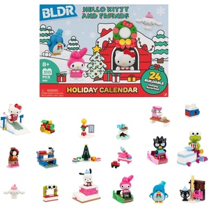 image:imageBLDR Hello Kitty and Friends 2025 Advent Calendar Building Set  8 Buildable Minifigures amp 16 Buildable Gifts  Kids and Sanrio Fans Ages 8 0134
