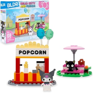 image:imageBLDR Hello Kitty and Friends Bow Vending Machine Building Set 0112 with Hello Kitty and My Melody Minifigures  Gift for Kids and Sanrio Fans Ages 8Kuromis Popcorn Stand