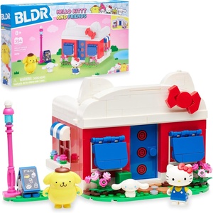 image:imageBLDR Hello Kitty and Friends Hello Kittys Dream Cafe Building Set 0076 with Hello Kitty Cinnamoroll and Pompompurin Minifigures  Gift for Kids and Sanrio Fans Ages 8