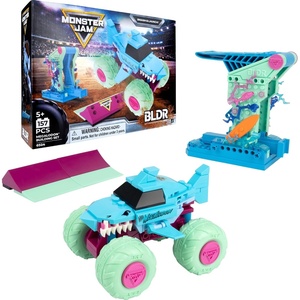 image:imageBLDR Monster Jam Megalodon Smash amp Launch Building Set  Display Your Truck  157 Pieces Ages 5 0324