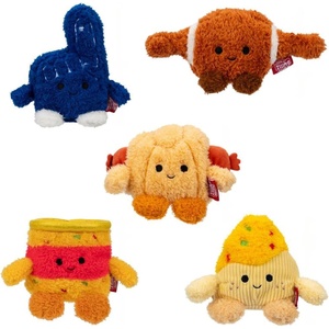 image:imageBumBumz 45inch GroovyBumz Plush 5Pack  Disco Ball Demi Groovy Flower Faye Van Vance Guitar Giovanni and Peace Sign Fingers Petra Collectible Stuffed ToysFundaybumz