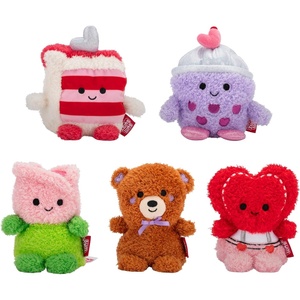 image:imageBumBumz 45inch RootBumz Plush 5Pack  Stan Mushroom Ronnie Radish Bobby Broccoli Colby Corn and Erinn Eggplant Collectible Stuffed Toys  from The Makers of Original SquishmallowsSweetbumz 3