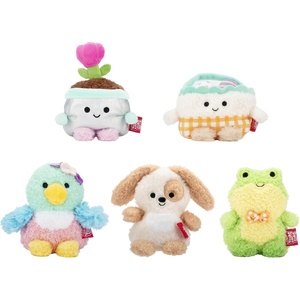 image:imageBumBumz 45inch RootBumz Plush 5Pack  Stan Mushroom Ronnie Radish Bobby Broccoli Colby Corn and Erinn Eggplant Collectible Stuffed Toys  from The Makers of Original SquishmallowsSpringbumz 2