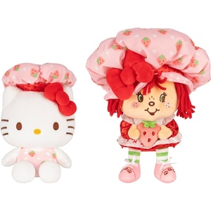 image:imageHello Kitty  8Inch Strawberry Shortcake x Hello Kitty Plush 2Pack  Officially Licensed Sanrio Product from Jazwares  Ages 6  Officially Licensed Sanrio Product From Jazwares Ages 6My Melody and Strawberry Shortcake