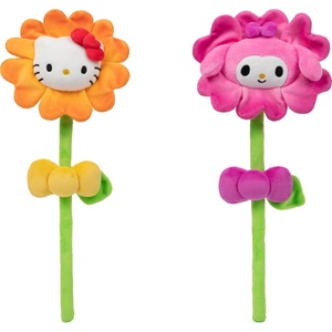 image:imageHello Kitty and Friends 14inch Plush Flower 2 Pack  Hello Kitty amp My Melody with Bendable Stems  Giftable Packaging  Officially Licensed  Ages 6Hello Kitty  My Melody