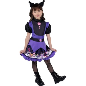 image:imageHello Kitty and Friends Kuromi Official Youth Halloween Dress  Premium Quality Printed Dress with HeadbandM 810