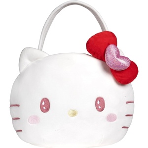 image:imageHello Kitty and Friends Official Kuromi Heart Pail Accessory  12Inch Embroidered Treat Pail with Character Design and Carry HandleHello Kitty