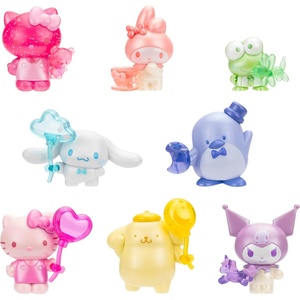 image:imageHello Kitty and Friends Sweet Snacks 8Pack with Mix and Match Sweet Accessories  2 Figures  Hello Kitty My Melody Kuromi Cinnamoroll Pompompurin Keroppi and TuxedosamDreamland