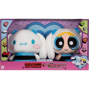 image:imageHello Kitty and Friends X Powerpuff Girls Collab  8inch Cinnamoroll amp Bubbles Plush  Officially Licensed Sanrio amp Cartoon Network Product  6Cinnamoroll and Bubbles