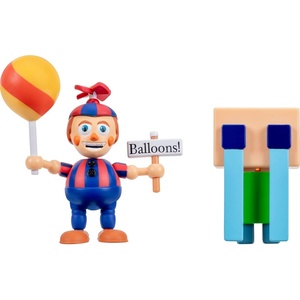 image:imageJazwares Five Nights at Freddys Balloon Boy  25Inch Articulated Figure and GlowinTheDark Eyes Plus 2Inch Crying Child Figure