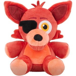 image:imageJazwares Five Nights at Freddys Classic Foxy Plush  8Inch Stuffie with Soft Material and GlowinTheDark EyesFoxy