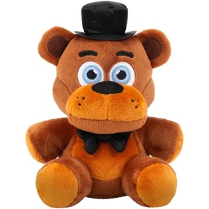 image:imageJazwares Five Nights at Freddys Classic Freddy Plush  8Inch Stuffie with Soft Material and GlowinTheDark Eyes