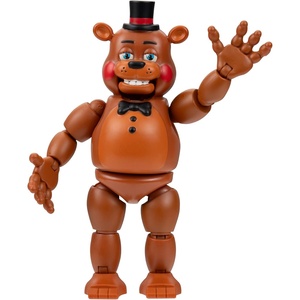 image:imageJazwares Five Nights at Freddys Toy Freddy  5Inch Articulated Figure with Jumpscare Feature and GlowinTheDark Eyes