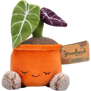 image:imageJazwares Greenhouse by Russ 12Inch Hello Kitty Daisy Plush  Ultrasoft Official Sanrio Plush Ages 3Black Velvet Alocasia