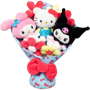 image:imageJazwares Hello Kitty and Friends  12inch Plush Celebration Bouquet  9 Plush Included  Officially Licensed Sanrio Product from