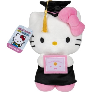 image:imageJazwares Hello Kitty and Friends 8Inch Graduation Hello Kitty Plush  Officially Licensed Sanrio Product from Ages 6Hello Kitty