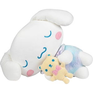 image:imageJazwares Hello Kitty and Friends Cinnamoroll 18inch Sleeping Plush with Bear Accessory  Officially Licensed Sanrio Product from 6Cinnamoroll