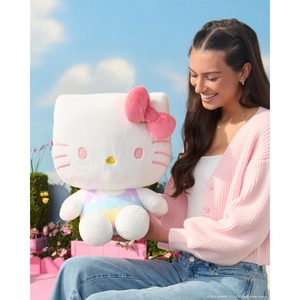 image:imageJazwares Hello Kitty and Friends Cinnamoroll 24inch Soft Rainbow Plush  Officially Licensed Sanrio Product from Ages 6Hello Kitty