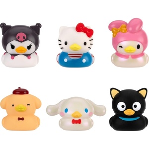 image:imageJazwares Hello Kitty and Friends Duckz 6 Pack  Hello Kitty Cinnamoroll My Melody Kuromi Pompompurin Chococat  Sanrio Product from 6
