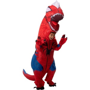 image:imageJazwares MARVELS SPIDERREX INFLATABLE COSTUME  Inflatable Child Halloween Costume of SpiderRex Dinosaur Standard