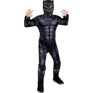 image:imageMARVEL Boys Deluxe Black Panther Costume Kids Superhero Halloween Costume Child  Officially LicensedM 810