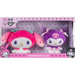 image:imageMy Melody 50th amp Kuromi 20th Anniversaries 8Inch Plush 2Pack  Officially Licensed Sanrio Product by Jazwares  Ages 6