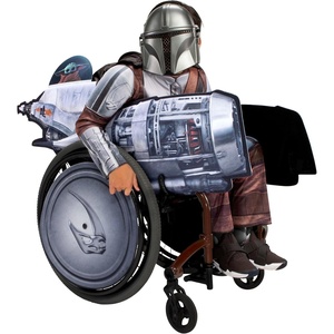 image:imageSTAR WARS The Mandalorian Official Youth Adaptive Costume  Costumes with Adaptive Features Wheel Cover Sold SeparatelyAccessory