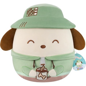 image:imageSquishmallows Original Sanrio 12in Cute Camping Kuromi  Official Jazwares Plush MediumSizedPochacco
