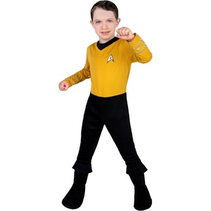 image:imageStar Trek Official Deluxe Toddler Halloween Costume  Premium Quality Jumpsuit with Boot Covers plus HeadpieceCaptain Kirk