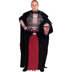 image:imageStar Wars Darth Revan Official Adult Halloween Costume  Tunic with Padded Chest Armor Hip Sash Gauntlets and GlovesL