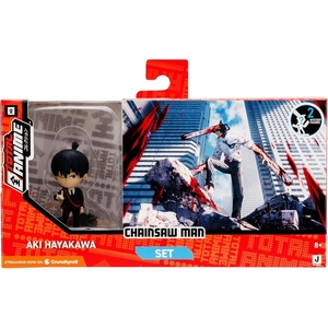 image:imageTotal Anime Chainsaw Man 2Inch Scale Chibi 3Pack  Three 2Inch Scale MiniFigures with Display Bases