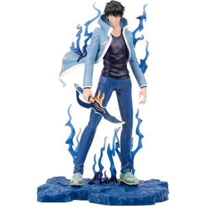 image:imageTotal Anime Jinwoo  9Inch Collector Statue with Environmental Base and PremiumJinwoo