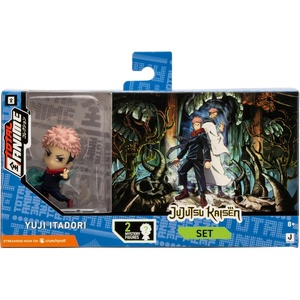image:imageTotal Anime Jujutsu Kaisen 2Inch Scale Chibi 3Pack  Three 2Inch Scale MiniFigures with Display Bases  Volume 1Jujutsu Kaisen  Vol 1