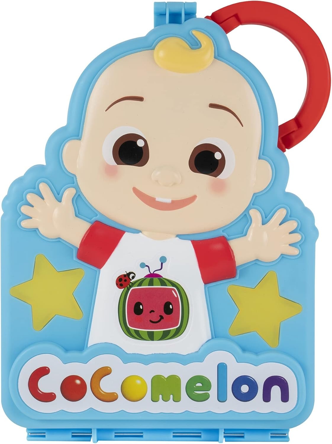 image:imageCoComelon Carry Along Figure Case Includes 2 Articulated Figures JJ and Cody Play On The Go The Perfect Travel Gift Toys for Kids Toddlers and Preschoolers