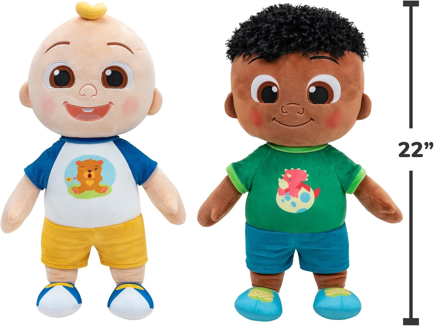 image:imageCoComelon My Buddy JJ Plush 22 Extra Soft Star Character and Friend Cody Plush Amazon Exclusive Toys for Kids
