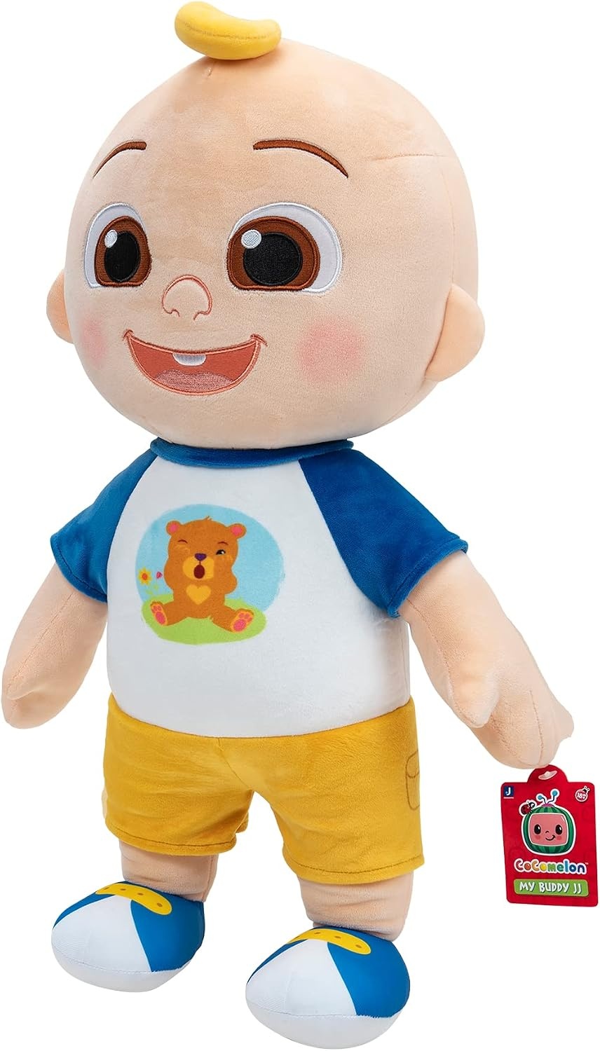 image:imageCoComelon My Buddy JJ Plush 22 Extra Soft Star Character and Friend Cody Plush Amazon Exclusive Toys for Kids