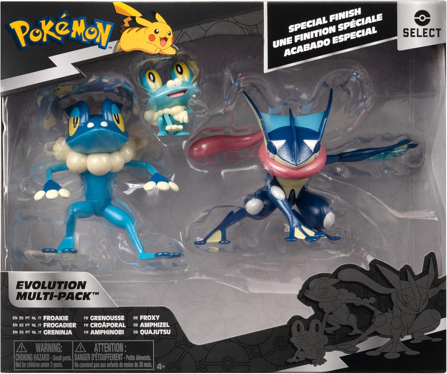 image:imagePokmon Select Evolution 2 Evolution Pack Features 2Inch Toxel and 3Inch Toxtricity Battle FiguresEvolution Pack 1