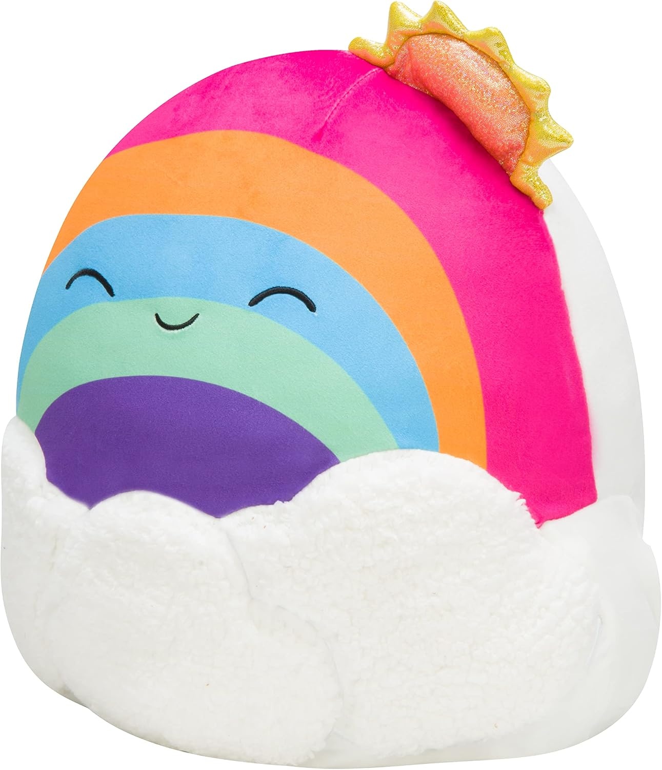 image:imageSquishmallows 14Inch Sunshine Rainbow with Clouds Large Ultrasoft Official Kelly Toy PlushRainbow