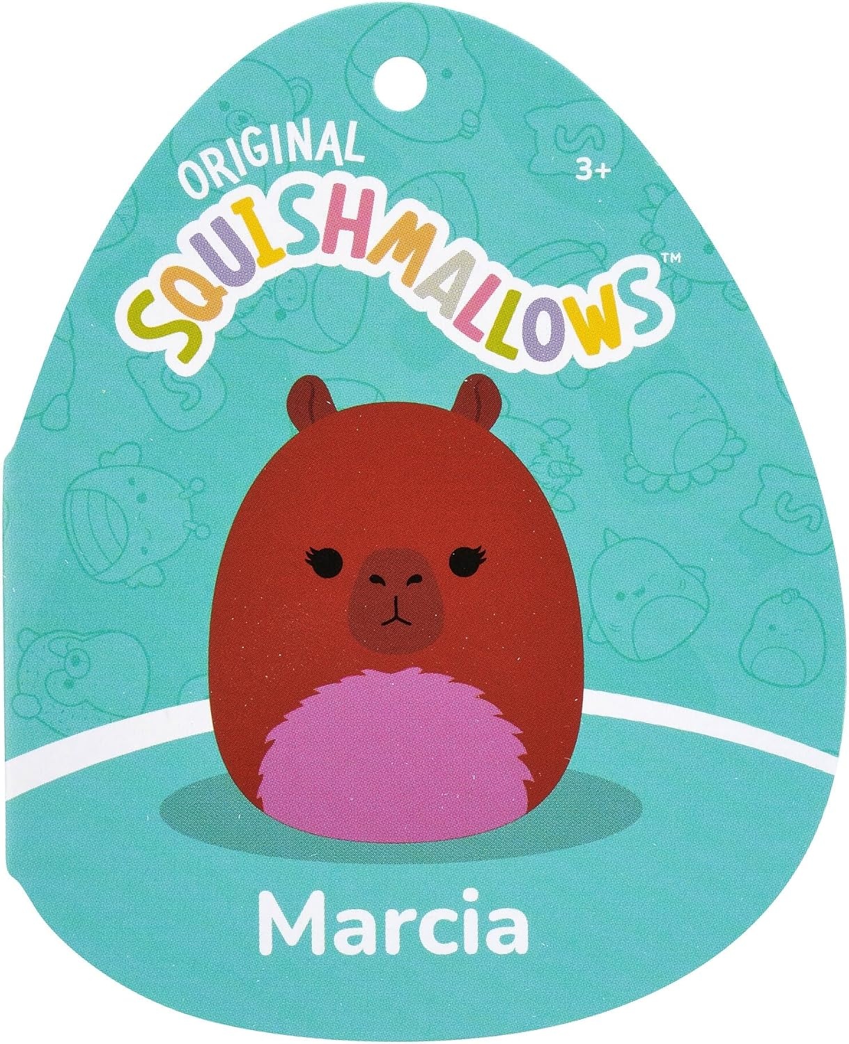 image:imageSquishmallows 8Inch Cici Winking Red Panda Little Ultrasoft Official Kelly Toy PlushMaroon Capybara