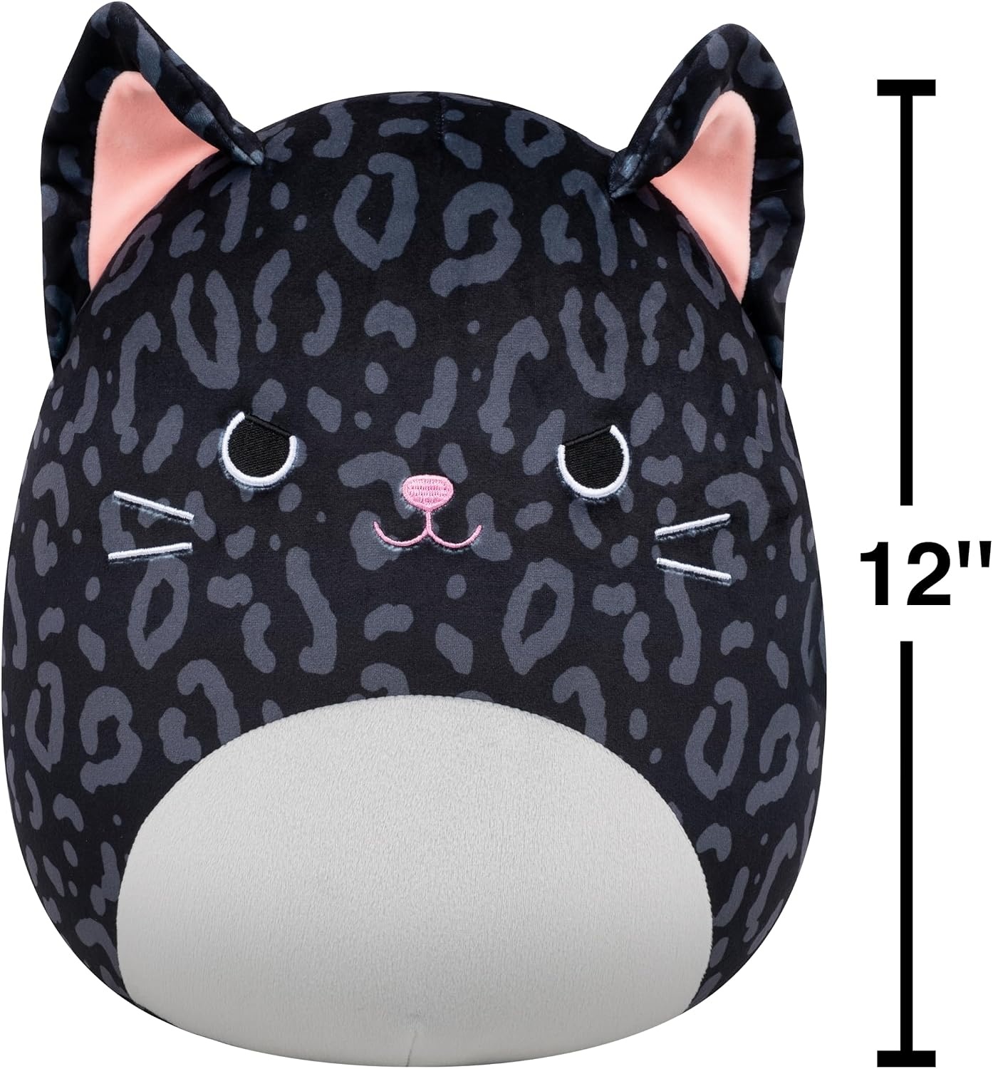 image:imageSquishmallows Original 12Inch Dallas Pink and Purple Leopard MediumSized Ultrasoft Official Jazwares PlushBlack Panther
