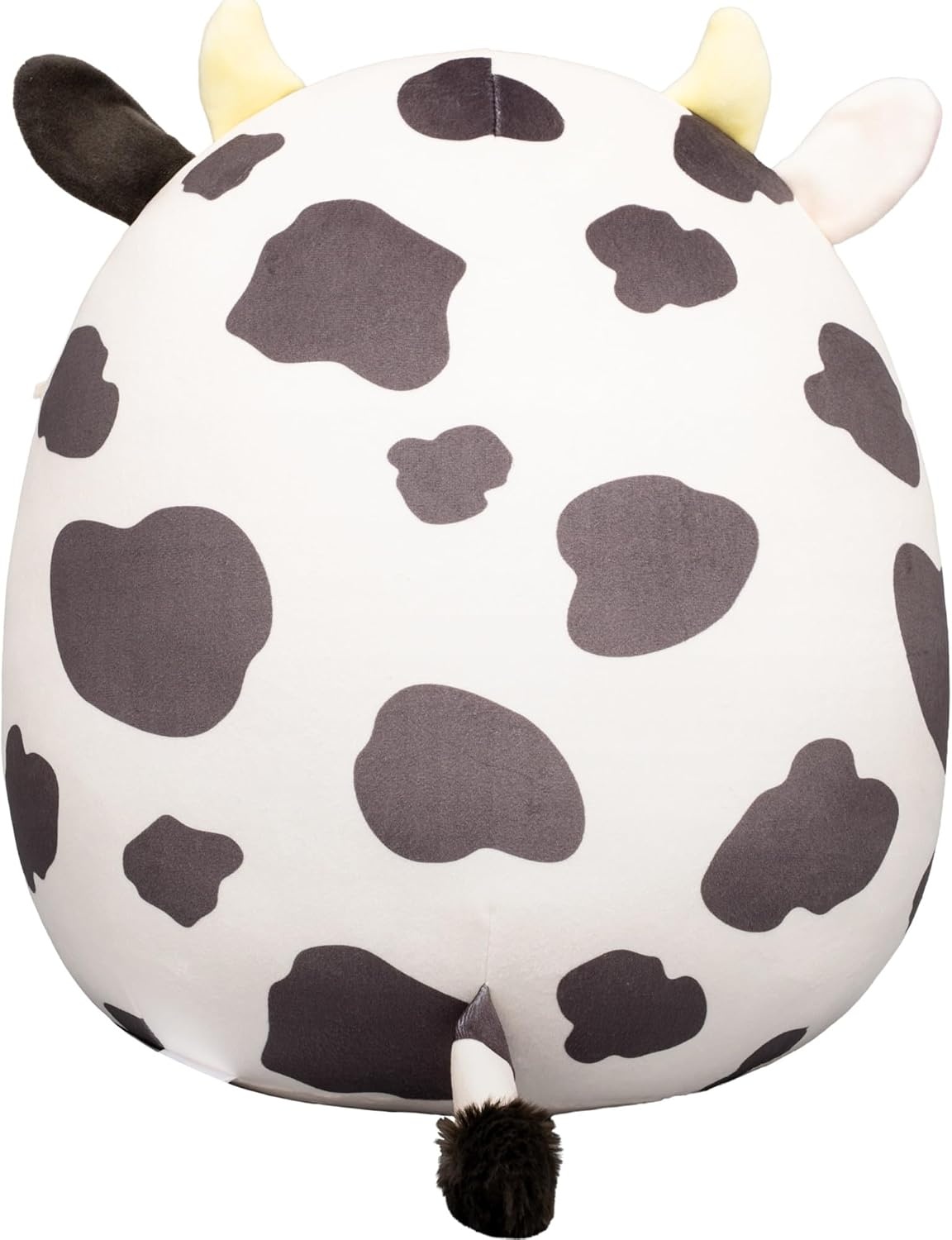 image:imageSquishmallows Original 12Inch Sharon The Teal Shark with Party Hat Confetti Belly Official Jazwares Happy Birthday Plush MediumSizedCow Holding happy Birthday Sign