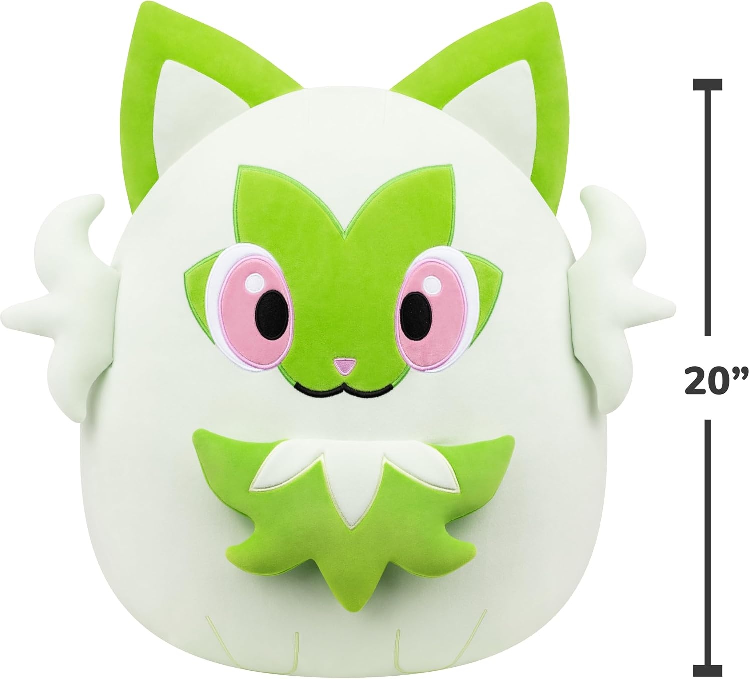 image:imageSquishmallows Original 20in Chansey Pokmon Plush Ultrasoft Official Jazwares Plush JumboSprigatito