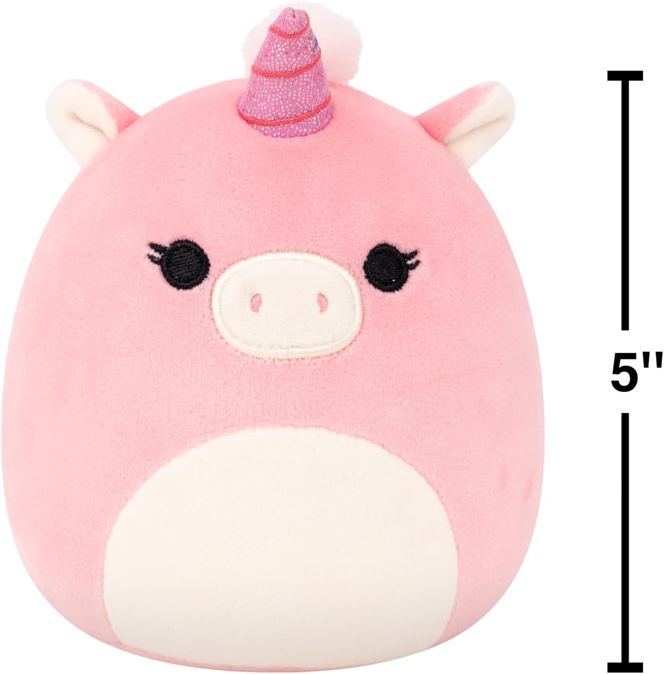 image:imageSquishmallows Original 5Inch JT Dark Teal Bigfoot Official Jazwares Plush LittlePink Unicorn