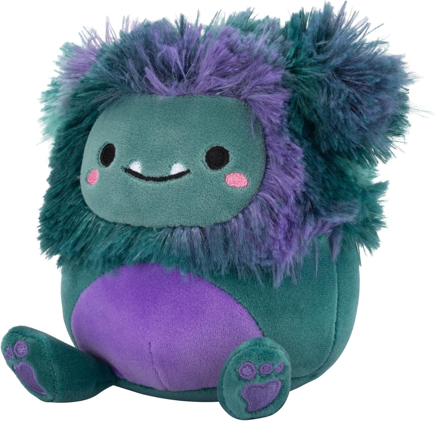 image:imageSquishmallows Original 5Inch JT Dark Teal Bigfoot Official Jazwares Plush LittleTeal Bigfoot