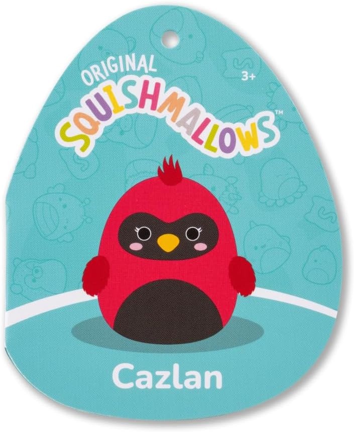 image:imageSquishmallows Original 8Inch Tangie The Mischievous Orange Bat Select Series Jazwares Plush LittleRed Cardinal