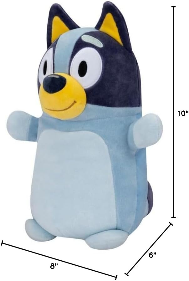 image:imageSquishmallows Original Bluey 10Inch Muffin HugMees MediumSized Ultrasoft Official Jazwares PlushBluey