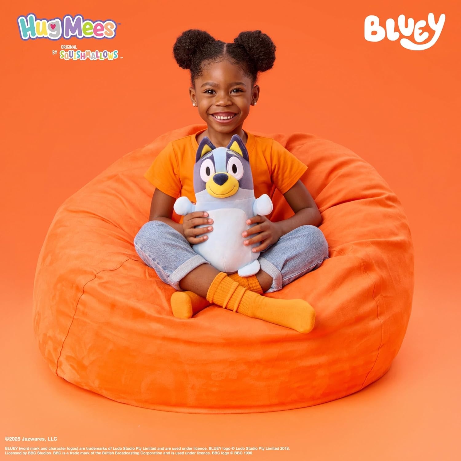 image:imageSquishmallows Original Bluey 10Inch Muffin HugMees MediumSized Ultrasoft Official Jazwares PlushBluey